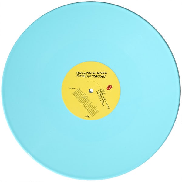 VINILO THE ROLLING STONES/ FOREIGN TONGUES (BLUE VINYL) 2LP4