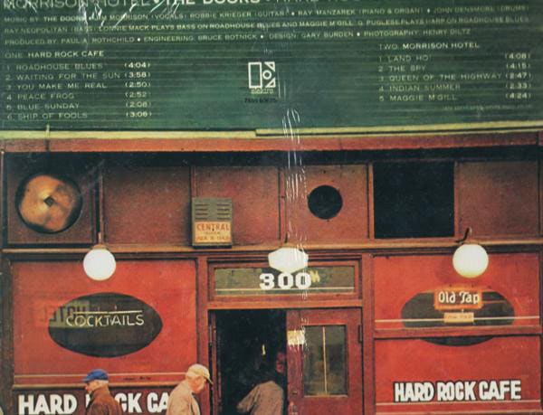 VINILO THE DOORS / MORRISON HOTEL 1LP2