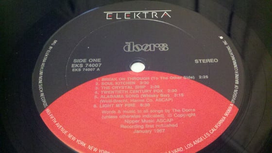 VINILO THE DOORS/ THE DOORS STEREO 1LP2