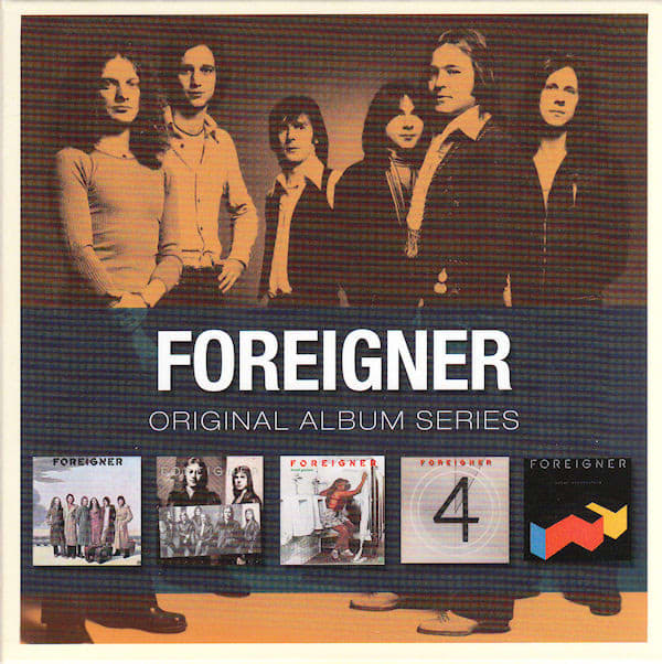 CD FOREIGNER/ ORIGINAL ALBUM SERIES 5CD1
