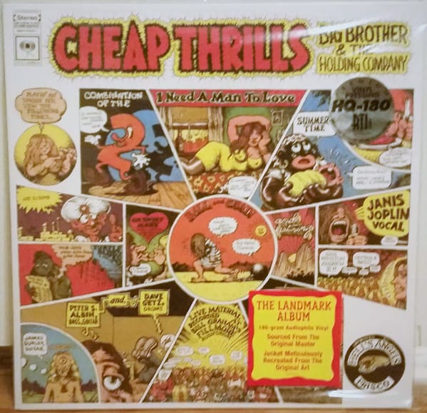 VINILO JANIS JOPLIN/ CHEAP THRILLS 1LP1