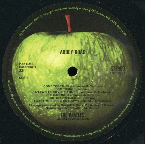 VINILO THE BEATLES/ ABBEY ROAD REMASTERED STEREO 1LP2