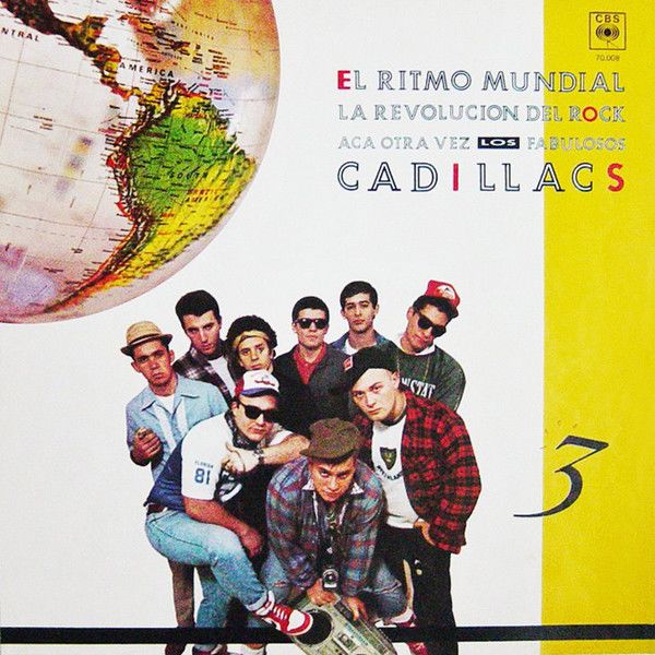 VINILO LOS FABULOSOS CADILLACS/ EL RITMO MUNDIAL 1LP1