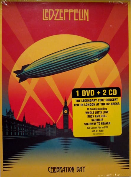 CD LED ZEPPELIN/ CELEBRATION DAY 3(2CD/1DVD)1