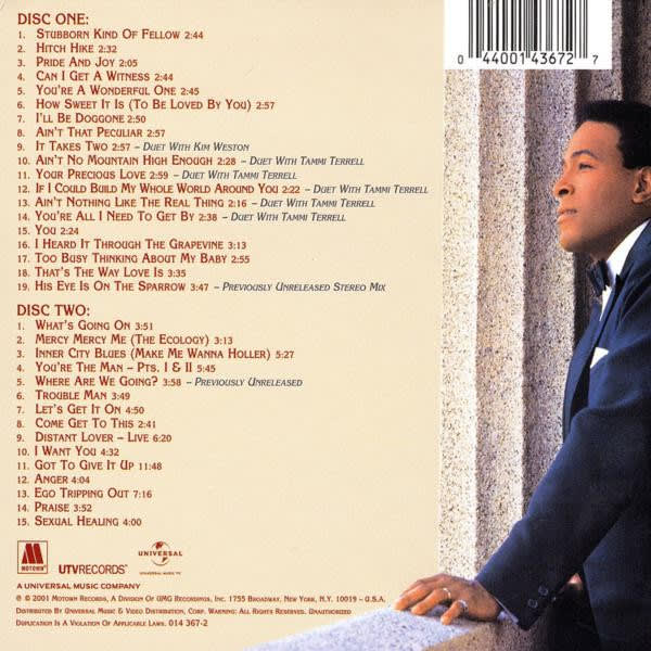 CD MARVIN GAYE/ THE VERY BEST OF MARVIN GAYE 2CD2
