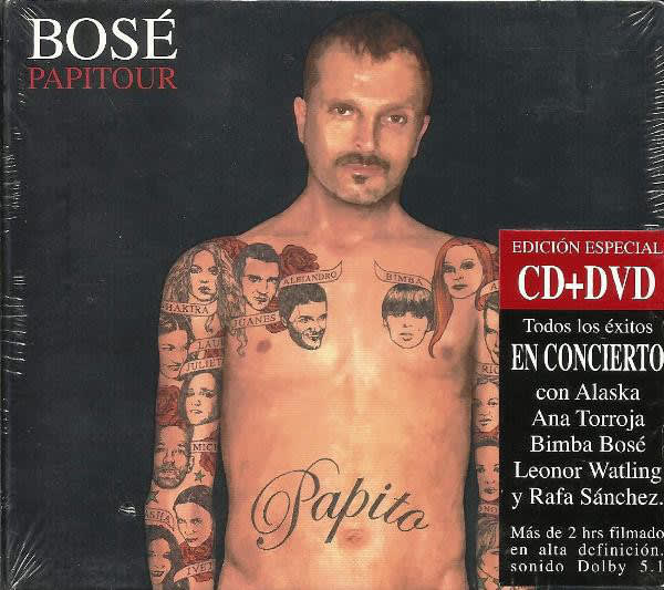 CD MIGUEL BOSE/ PAPITOUR 2(CD+DVD)1