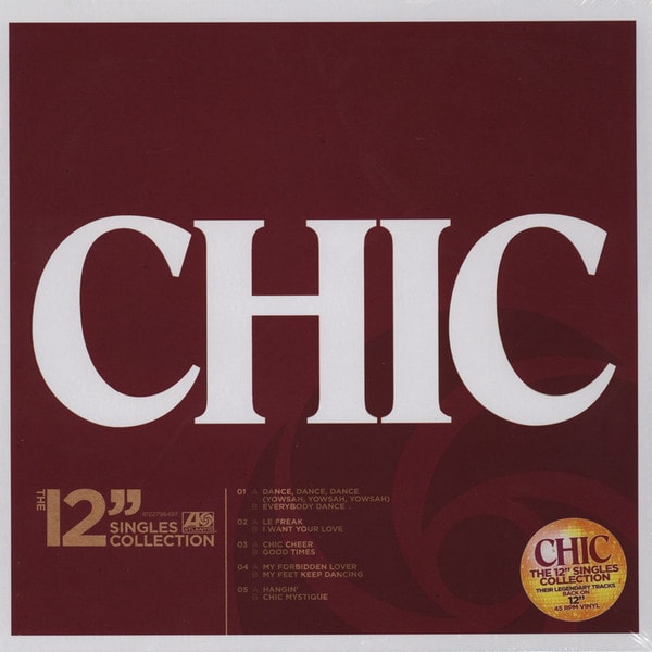 VINILO CHIC/ THE 12 SINGLES COLLLECTION 5LP1