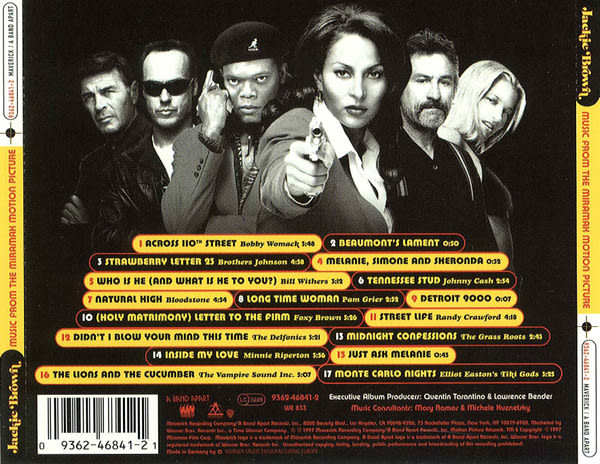 CD JACKIE BROWN - MUSIC FROM THE/ JACKIE BROWN (MUSIC FROM THE M 1CD2