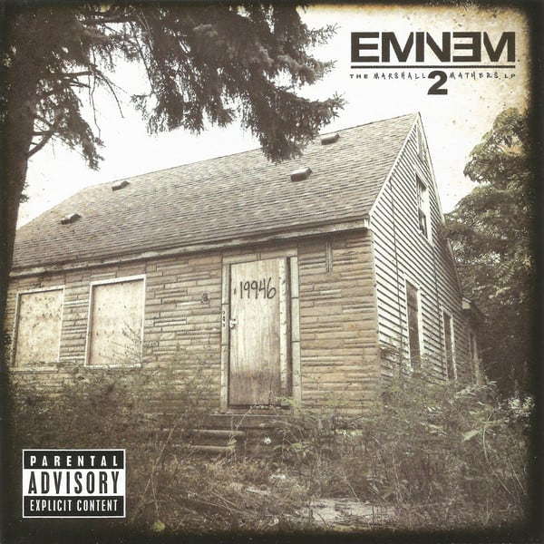 CD EMINEM/ MARSHALL MATHERS LP 2 1CD1
