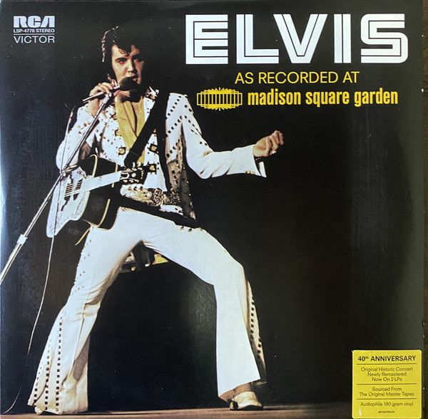 VINILO ELVIS PRESLEY/ AS RECORDED AT MADISON SQUARE G 2LP1