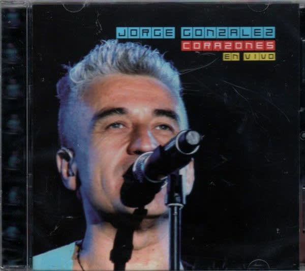 CD JORGE GONZALEZ/ CORAZONES EN VIVO 1CD1