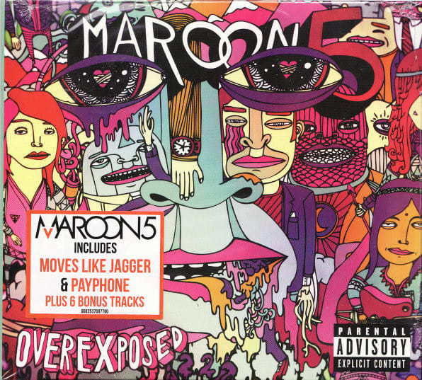 CD MAROON 5/ OVEREXPOSED (Deluxe Edition, Digipak) 1CD1