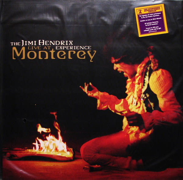 VINILO JIMI HENDRIX / THE LIVE AT MONTEREY 1LP1