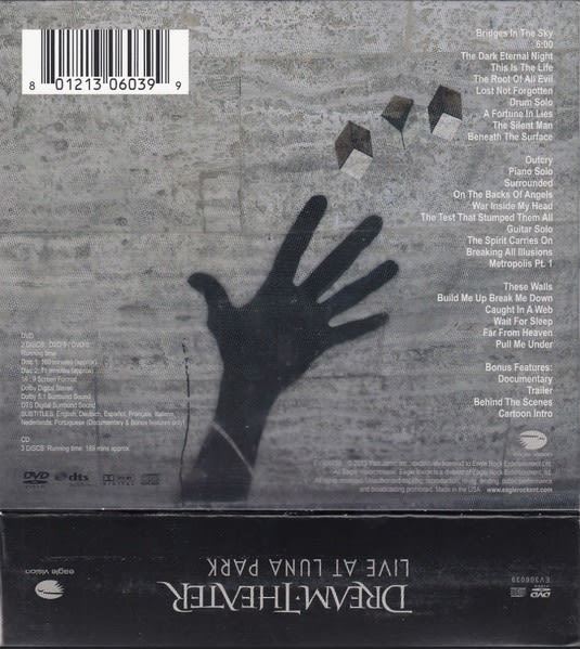 CD DREAM THEATER/ LIVE AT LUNA PARK - SPECIAL EDITION 5CD (3CD+2DVD)2