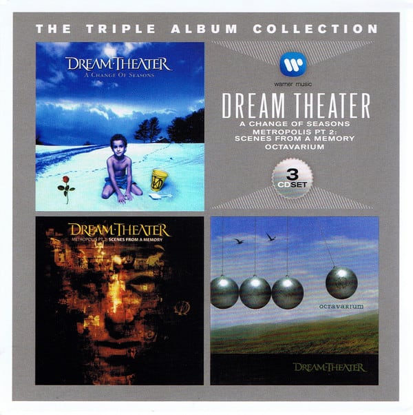 CD DREAM THEATER / THE TRIPLE ALBUM COLLECTION 3CD1