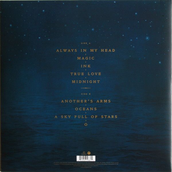 VINILO COLDPLAY/ GHOST STORIES 1LP2