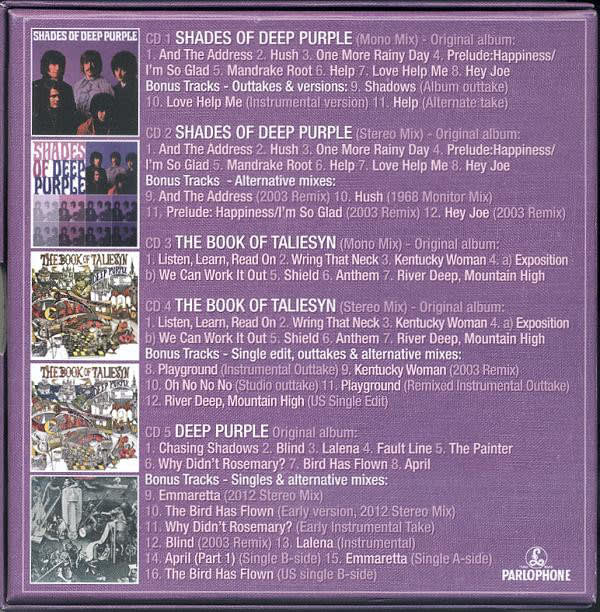 CD DEEP PURPLE/ HARD ROAD 5CD2