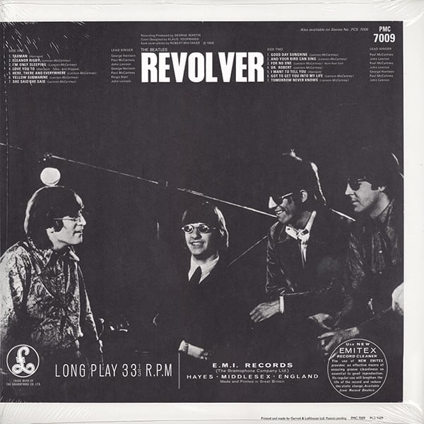 VINILO THE BEATLES/ REVOLVER MONO 1LP2