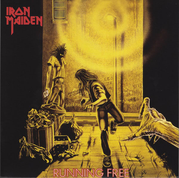 VINILO IRON MAIDEN/ RUNNING FREE 1LP1