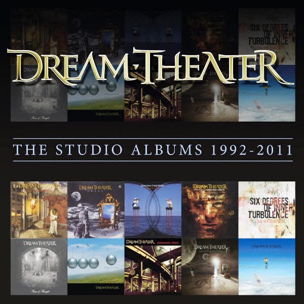 CD DREAM THEATER/ THE STUDIO ALBUMS 1992-2011 10CD1