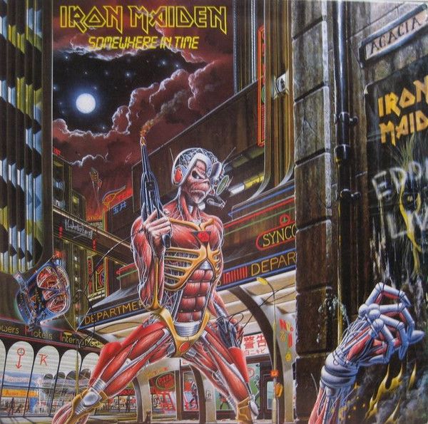 VINILO IRON MAIDEN / SOMEWHERE IN TIME 1LP1