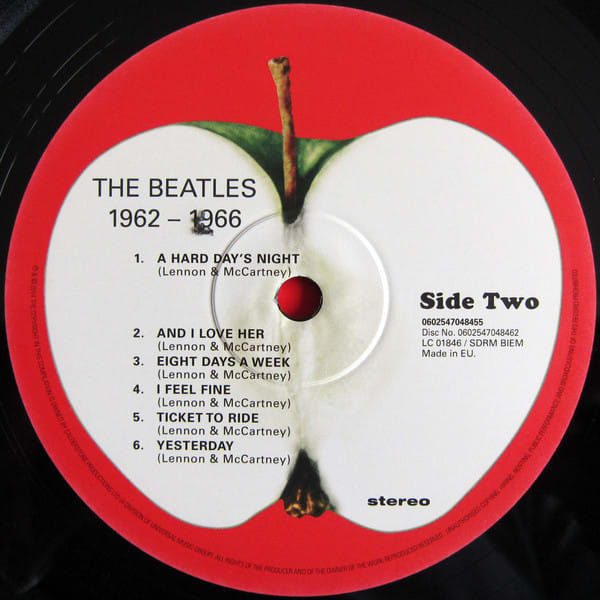 VINILO THE BEATLES/ 1962-1966  2LP5