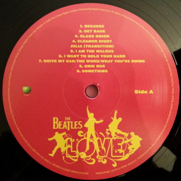 VINILO THE BEATLES/ LOVE 2LP3