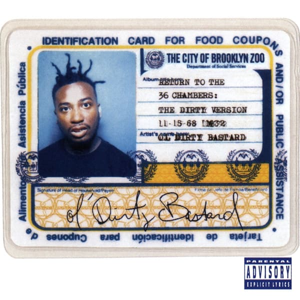 CD OL´DIRTY BASTARD/ RETURN TO THE 36 CHAMBERS: THE DIRTY VERSION 1CD1
