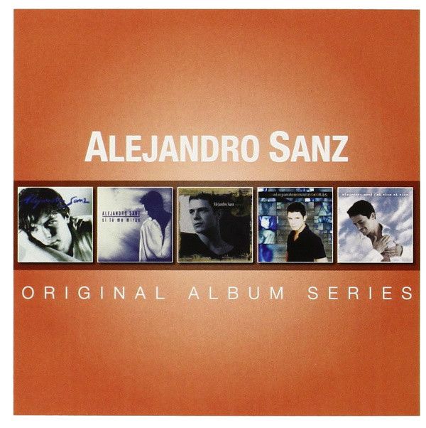 CD ALEJANDRO SANZ/ ORIGINAL ALBUM SERIES 5CD1