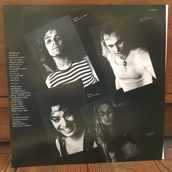 VINILO VAN HALEN / VAN HALEN 1LP3