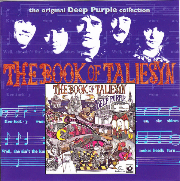 CD DEEP PURPLE/ THE BOOK OF TALIESYN 1CD1