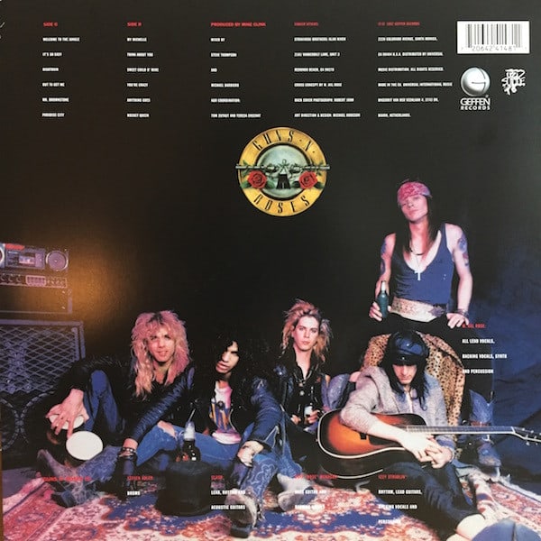 VINILO GUNS N' ROSES / APPETITE FOR DESTRUCTION 1LP2