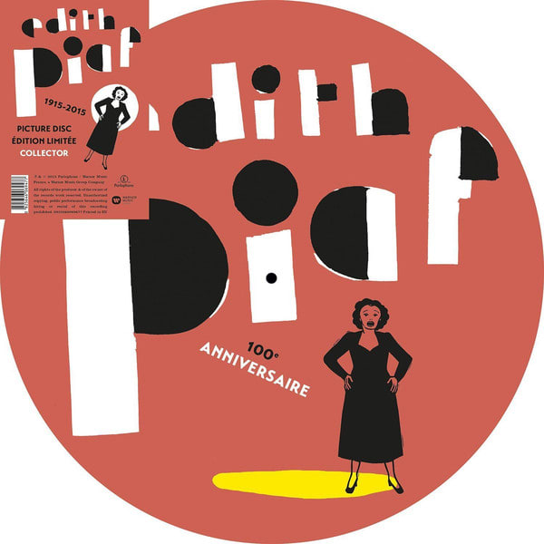 VINILO EDITH PIAF/ 1915-2015 1LP1