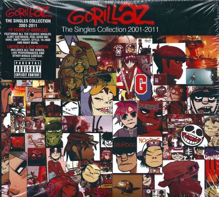 CD GORILLAZ/ THE SINGLES COLLECTION 2001 - 2011 2(CD+DVD)1