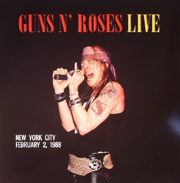 VINILO GUNS N' ROSES / LIVE IN NEW YORK 1988 1LP1