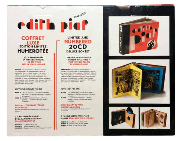 CD EDITH PIAF/ INTÉGRALE 2015 21CD2