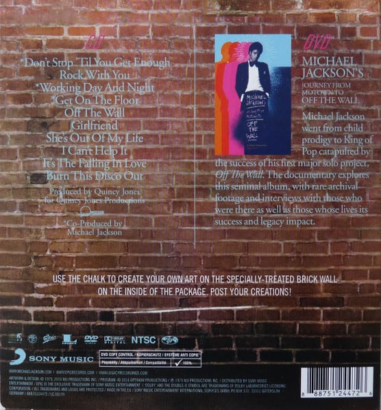 CD MICHAEL JACKSON/ OFF THE WALL - DELUXE EDITION 2CD2