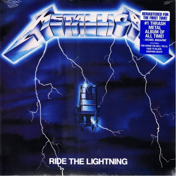 VINILO METALLICA/ RIDE THE LIGHTNING (REMASTERED) 1LP1