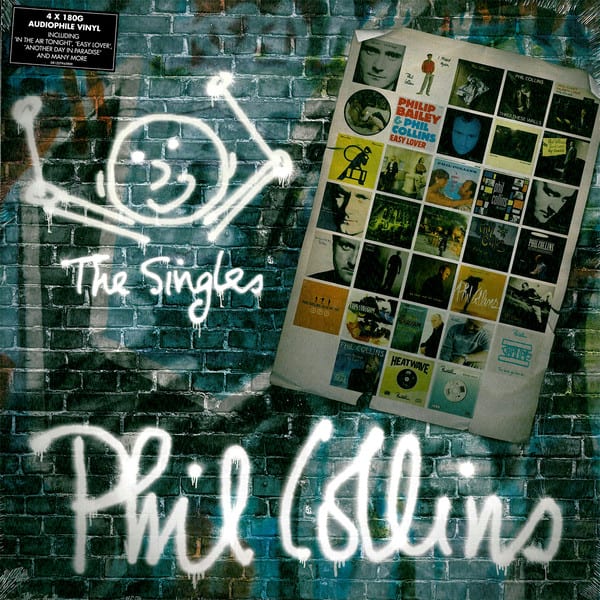 VINILO PHIL COLLINS/ THE SINGLES BOX 4LP1