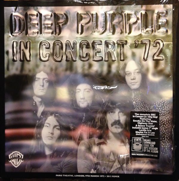 VINILO DEEP PURPLE/ IN CONCERT '72 3LP1
