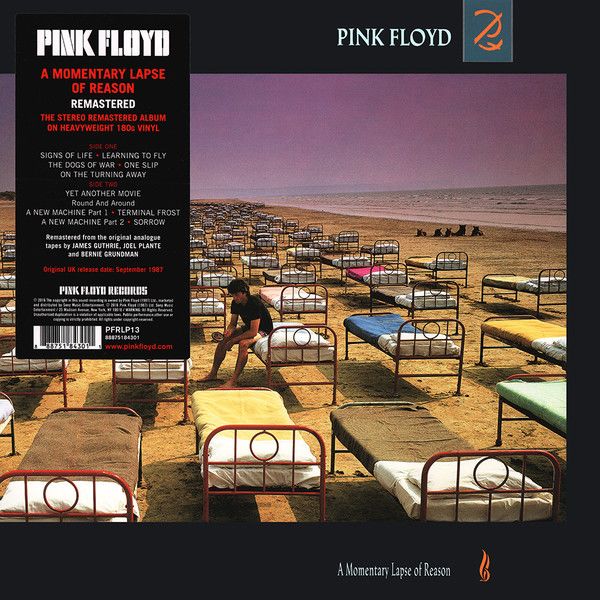 VINILO PINK FLOYD/ A MOMETARY LAPSE OF REASON 1LP1