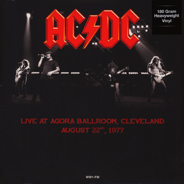 VINILO AC/DC / LIVE AT AGORA IN CLEVELAND 1977 1LP1