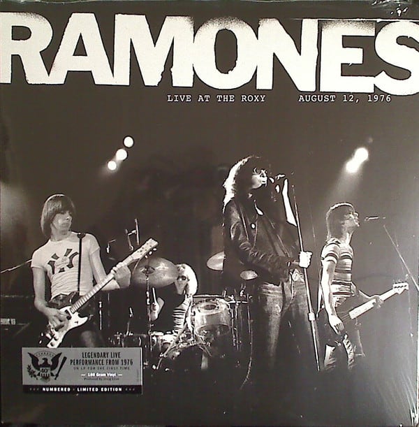 VINILO RAMONES/ RAMONES - LIVE AT THE ROXY 8/12/76 1LP1