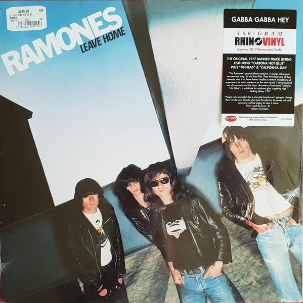 VINILO RAMONES/ LEAVE HOME (REMASTERED) 1LP1