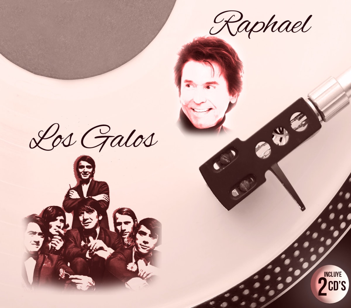 CD RAPHAEL - LOS GALOS/ DIA DE LA MADRE 2CD1