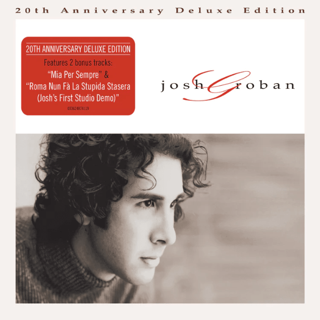CD JOSH GROBAN/ JOSH GROBAN 20th ANNIVERSARY 1CD1