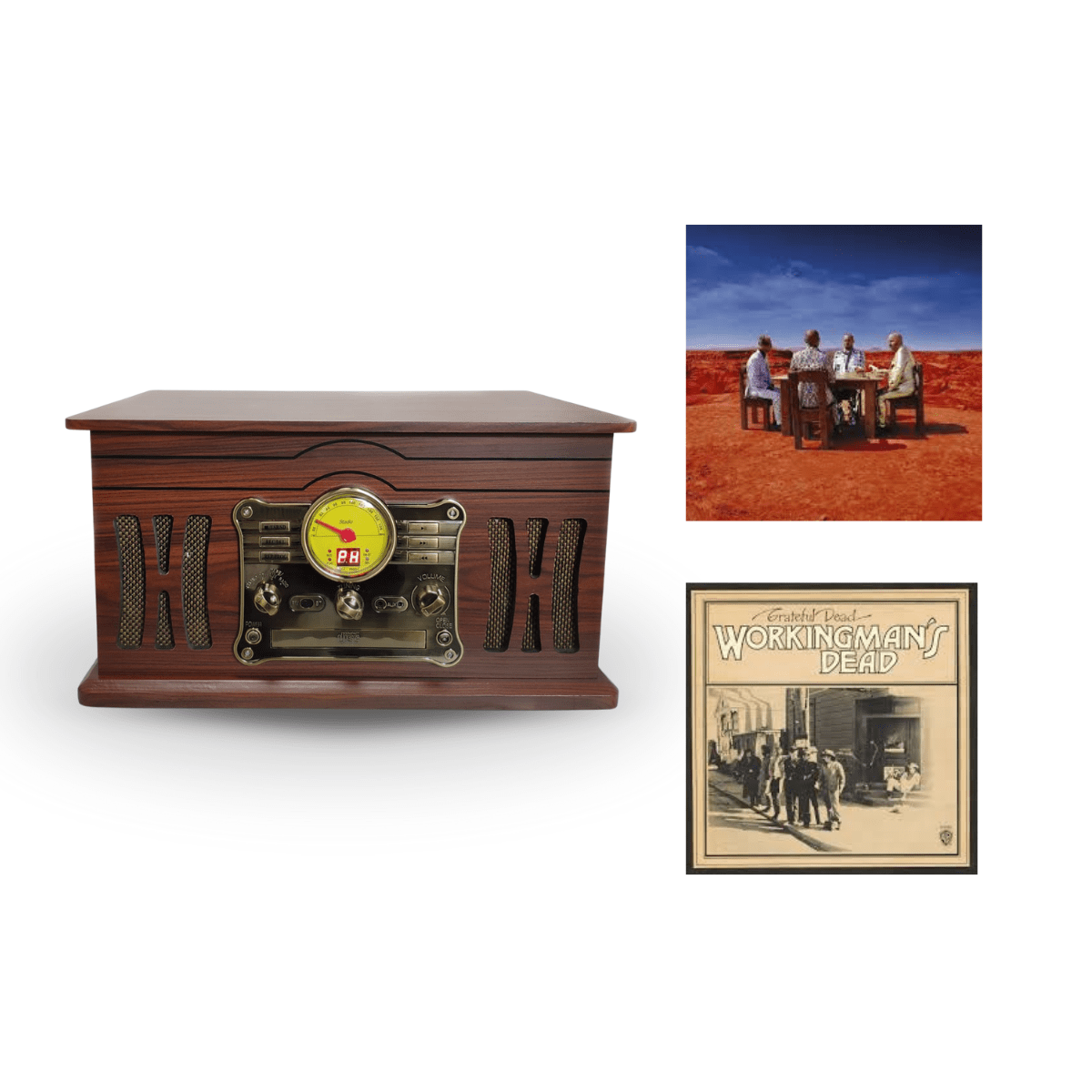 TORNAMESA PI/ RETRO DS-619 + 2LP DE REGALO1