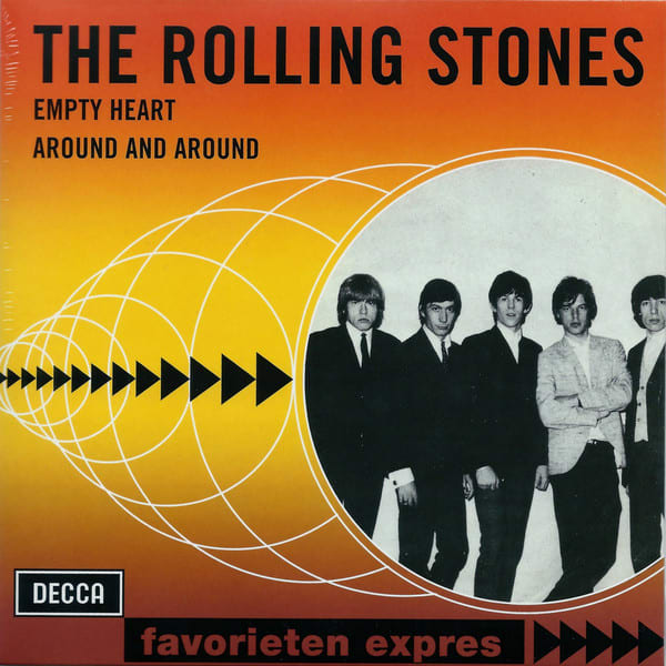VINILO THE ROLLING STONES /EMPTY HEART / AROUND AND AROUND 1LP1