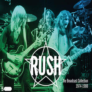 CD RUSH/ THE BROADCAST COLLECTION 1974-1980 BOX SET 5CD1