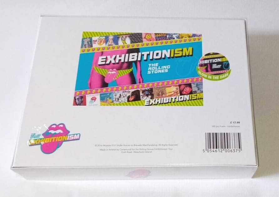 ROMPECABEZA ROLLING STONES - ROLLING STONES EXHIBITIONISM GLOW IN THE DARK 500 PIECE JIGSAW PUZZLE1